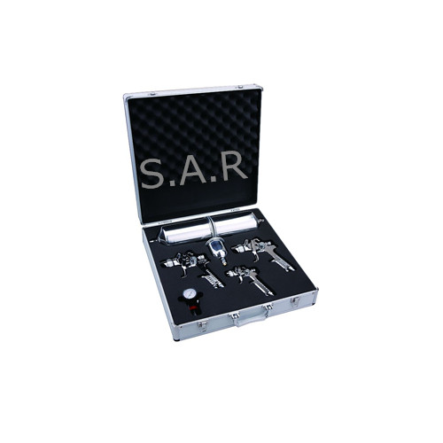 【SARSGK3】3 HVLP Air Spray Gun Kit