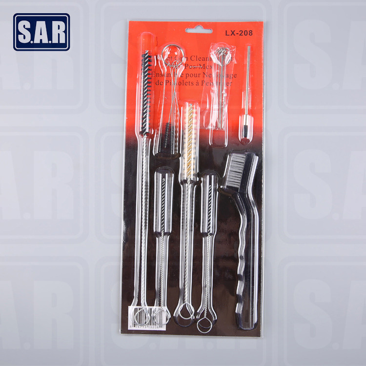 【SAR93017】Master Spray Gun Cleaning Brush Set Paint Shop Product