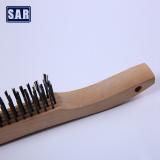 【BRSW -1416】wire brush with Wooden handle