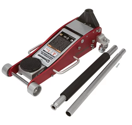 【SARSJ】3-Ton Aluminum/Steel Hydraulic Quick Lift Low-Profile Service Floor Jack