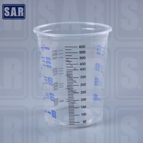 【TUB-007】600ml & 800ml&1000ml&1L paint solvent Paint Mixing Cup