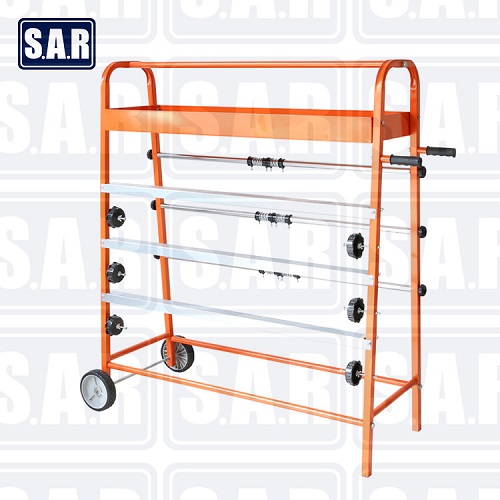 【SAR2122】4 - layer Paint masking paper dispenser /film cutting stand 