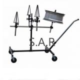 【SARRPSAW】Repair/Painting  Stand - Alloy  Wheels Optional Wheel Mounts&adjustable mobile paint stand