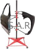 【SARPS 】Auto Body Paint Stand Tree Painting Rack Door Hood Fender Panel Holder Car Parts