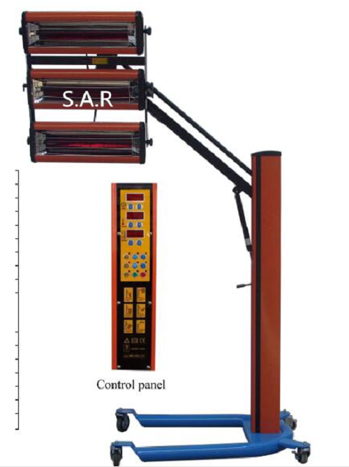 PL3000W】Infrared Paint Drying Lamps Tools Product sxautorefinish