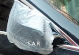 【SARHSJ】Auto Car Rear View Side Mirror Waterproof Cover/Disposable gear shift cover