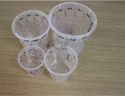 【TUB-014】Paint  Solvent Measuring Quick Mix PINT MIXING CUP 
