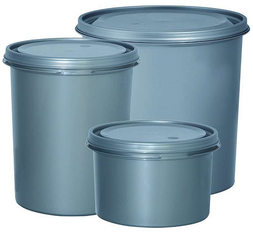 【SARPCS】plastic can empty storage cup  for storing paints  0.5L/1.0L/1.8L