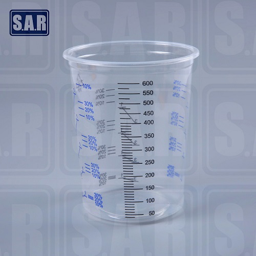 【TUB-007】600ml & 800ml&1000ml&1L paint solvent Paint Mixing Cup