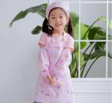 【SARAPC】Cotton child apron with cuffs and tea towel  support OEM 